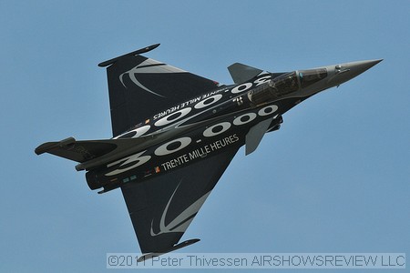 Special paint scheme of the Rafale